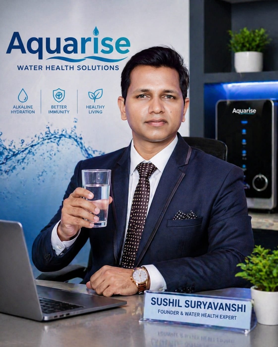 Sushil Suryavanshi — Founder, Aquarise Water Solutions
